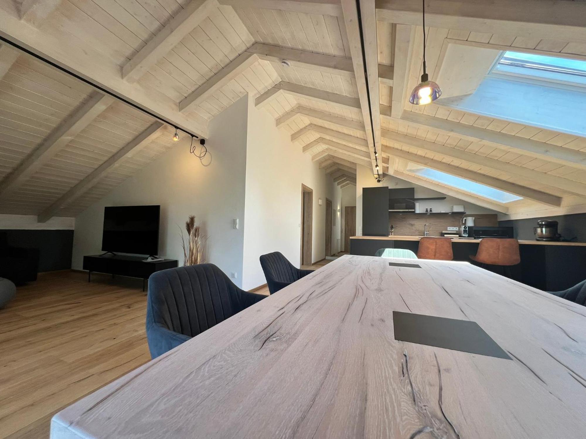 Stay Nice Apartments Dorfen Naehe Muenchen Jacuzzi Grillkota 75 Zoll Tv Kültér fotó